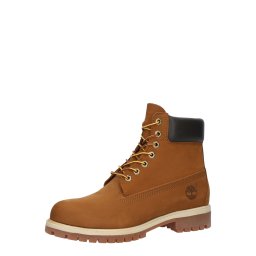 TIMBERLAND Bocanci cu șireturi maro / negru