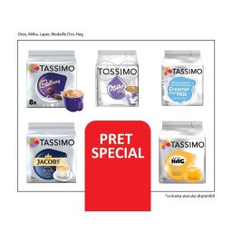 Pachet Promo - Cadbury, Latte Macchiato, Cafe au Lait, Cappuccino, Cafe Hag