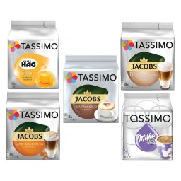 Pachet Promo - Cafe Hag, Latte Macchiato Caramel, Cappuccino, Latte Macchiato, Milka