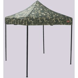 Pavilion de grădină 2x2m – din oțel, Fără pereţi laterali, Camuflaj