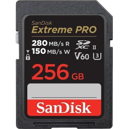 Card memorie PRO 256GB V60 UHS-II SD CARDS/280/100MB/S V60 C10 UHS-II