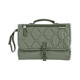 Geantă și covoraș de înfășat de voiaj 2 în 1 Skip Hop PRONTO verde