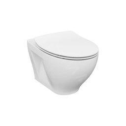 Cersanit K701-147 - WC suspendat SAVIO cu capac, ceramică/alb