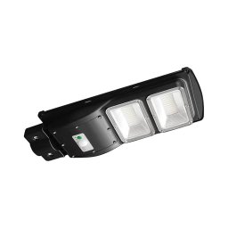 Lampă LED stradală solară dimabilă LED/8W/3,2V 6000K IP65 9000 mAh + telecomandă