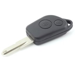 Carcasa cheie auto Techstar cu 2 butoane si suport baterie pentru Peugeot – compatibila 206, 207, 307, 407