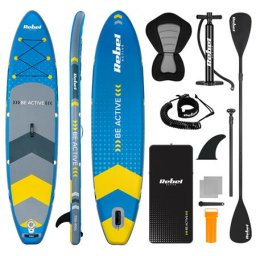 PLACA GONFLABILA STAND UP PADDLE SUP REBEL ACTIVE 350x81x15 CM
