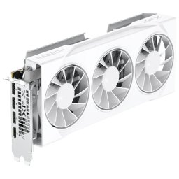Placa video AMD Radeon RX 9070 Swift Triple Fan White OC 16GB, GDDR6, 256 bit