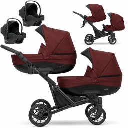 Carucior gemeni Kunert Booster 3 in 1