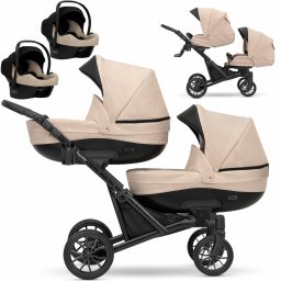 Carucior gemeni Kunert Booster 3 in 1