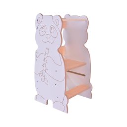 Turn educativ PANDA alb/arțar