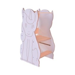 Turn educativ UNICORN alb/arțar