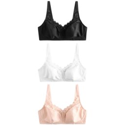 Next Sutien roz / negru / alb