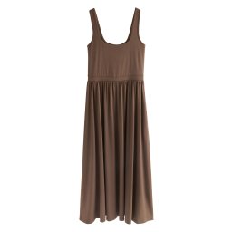 Next Rochie de vară maro închis