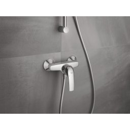 Baterie cabina dus Grohe Star Curve, montare pe perete, cartus 46 mm,crom-23767000