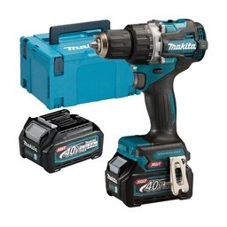 Makita - DF002GA201 XGT - Masina de gaurit si insurubat cu 2 acumulatori, Li-Ion, 40 V, 2 Ah, 64 Nm, valiza speciala