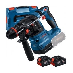 Bosch - GBH 18V-22 X ONECHUCK - Rotopercutor SDS-Plus cu 2 acumulatori si incarcator, Li-Ion, 18 V, 4 Ah, - J, valiza speciala