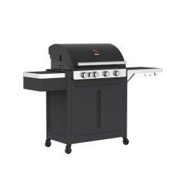 Barbecook BC-GAS-2038 Stella 4311 grătar pe gaz cu depozitare, arzător lateral cu infraroșu, 174x59x119cm