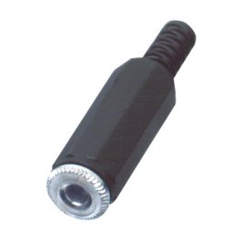 Conector Jack, stereo, 3,5 mm