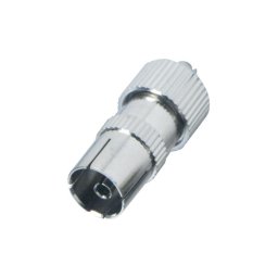 Conector coaxial, metalic