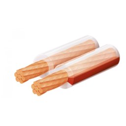 Cablu pentru difuzor, transparent, 2x2,5 mm, 50 m/rolă