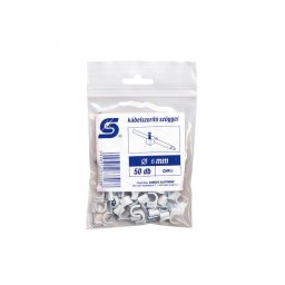 Clipsuri cui, 6 mm, 50 buc/pachet