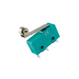 Microîntrerupător, 5A, mini, cu buton rolă