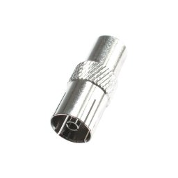 Conector coaxial, metalic, înşurubabilă pe cablu