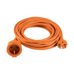 Prelungitor Prelungitor bifilar, 20m, 2x1,5 mm2, portocaliu