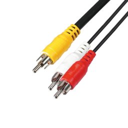 Accesorii Audio Hi-Fi Cablu audio, 3 mufe RCA - 3 mufe RCA, 1,5 m