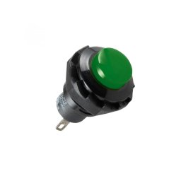 Întrerupător, 250V, 1 circuit, verde, de închidere