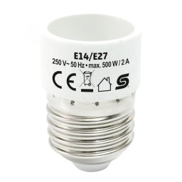 Adaptor soclu E14/E27