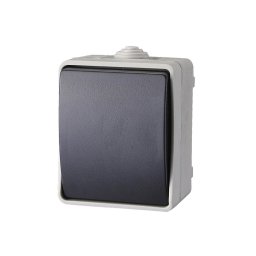AQUATOP, comutator pe perete, IP 54 gri