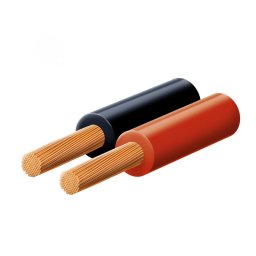 Cablu difuzor, roşu-negru, 2x1,5 mm, 10 m