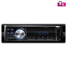 Sistem auto Radio auto BT-FM-USB-SD-AUX, ecran LED albastru