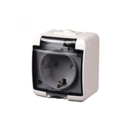Priza de perete Aquastar, capac transp., 1 loc