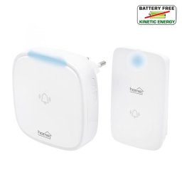 Control acces si accesorii Sonerie fara fir si fara baterii, 230V, 150m