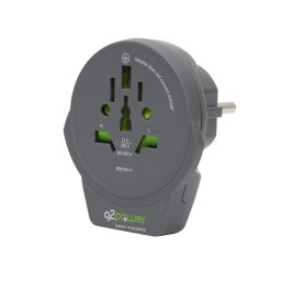 Adaptor calatorii "World to Europe USB" Q2