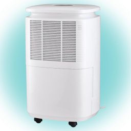 Instalatie de aer conditionat Dezumidificator, max. 10 litri / 24 h, 230 V~, agent de racire R290 Alb