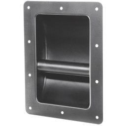 Mâner înecat pentru boxă, metal, 220x163x60 mm