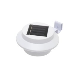 Lumină solară de grădină, pentru streașină, gard, 3 LED-uri albe calde
