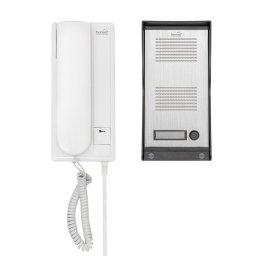 Interfon, metalic, aparent
