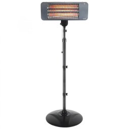 Incalzitor terasa FK 272, 2000 W, 3 trepte, Argintiu/Negru