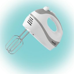 Mixer HG KM 18, 250 W, 5 trepte, Alb/Gri