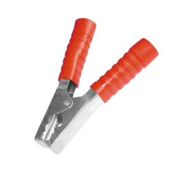 Cleşte cabluri pentru acumulator, 200A, 150 mm, roşu