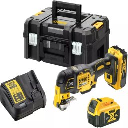 DEWALT DCS356P2-QW Unealtă multifuncțională 18V XR perie fără 2x5Ah încărcător