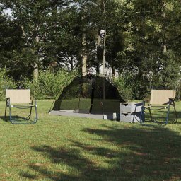 Cort cu acoperis Altele Manual cu aerisire de aer Gri si negru 236 x 108 x 120 cm GartenMobel Dekor