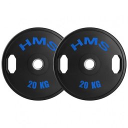 Greutati olimpice cauciucate HMS TOG20 2 x 20 kg/50 mm