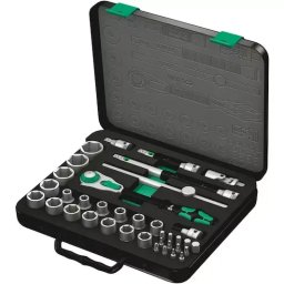 Set clichet 8100 SC cu 2 viteze Zyklop, acționare 1/2, metric (37 bucăți)