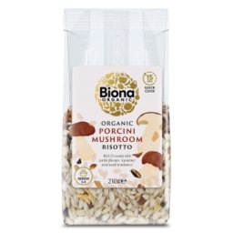 Risotto cu hribi bio 210g Biona
