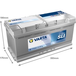 Baterie auto Varta SLI 110Ah 920A I1 610402092
